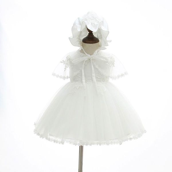 2018 new newborn baby girl christening gown first birthday princess baptism dress+cape+hat toddler baby clothing 6116bb, Red;yellow
2018 new newborn baby girl christening gown first birthday princess baptism dress+cape+hat toddler baby clothing 6116bb, Red;yellow