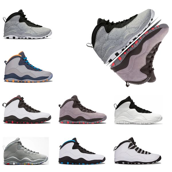 New Cement 10 Basketball Shoes Westbrook 10s I'm back White Black Cool Grey Bobcats Chicago Steel Grey Men 10 Sneakers size eur 41-47
New Cement 10 Basketball Shoes Westbrook 10s I'm back White Black Cool Grey Bobcats Chicago Steel Grey Men 10 Sneakers size eur 41-47