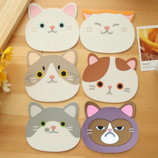 kitchen heat insulation cartoon cat silicone spoon pad glass cup tableware cushion cushion bowl non-slip mat
kitchen heat insulation cartoon cat silicone spoon pad glass cup tableware cushion cushion bowl non-slip mat