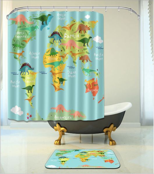 3d polyester fabric cartoon animals shower curtains with 12 hooks for bathroom decor modern style bath waterproof curtain floor mat sets
3d polyester fabric cartoon animals shower curtains with 12 hooks for bathroom decor modern style bath waterproof curtain floor mat sets