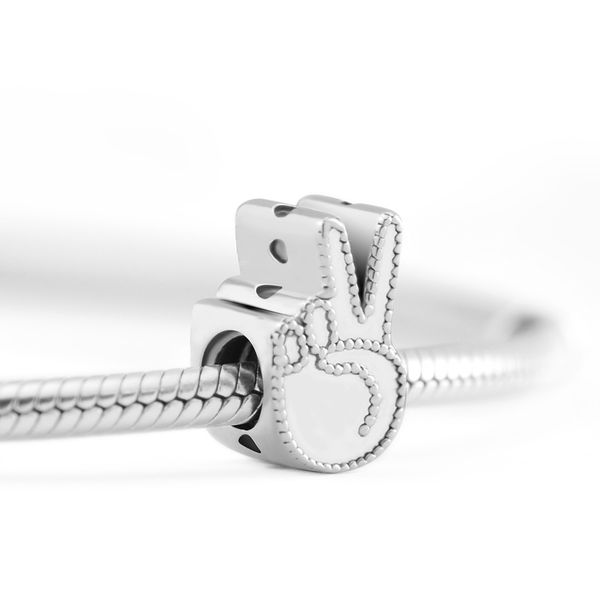 symbol of peace silver bead fits original charms 925 sterling-silver bracelets woman diy pouplar beads for jewelry making, Black
symbol of peace silver bead fits original charms 925 sterling-silver bracelets woman diy pouplar beads for jewelry making, Black