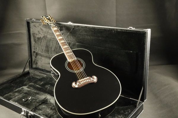 Free shipping G- J200 Super Jumbo Standard Acoustic-Electric Guitar black color with guitarra guitars
Free shipping G- J200 Super Jumbo Standard Acoustic-Electric Guitar black color with guitarra guitars