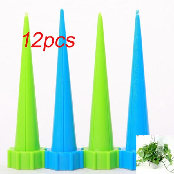 

12pcs/lot garden cone watering spike plant flower waterers bottle irrigation system ing