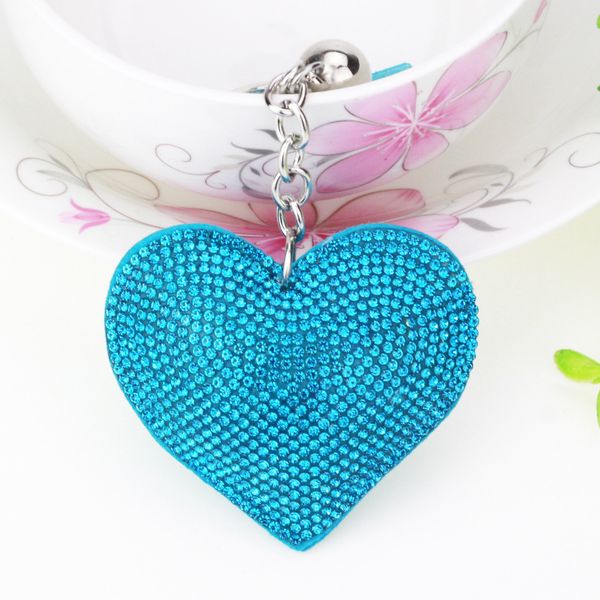 14colors silver plated heart keychain leather tassel key holder metal crystal key chain keyring charm bag car pendant gift
14colors silver plated heart keychain leather tassel key holder metal crystal key chain keyring charm bag car pendant gift