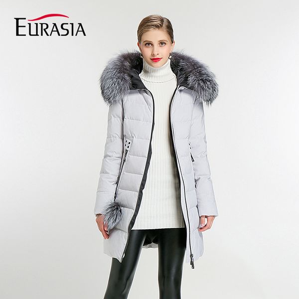 eurasia brand 2017 new full women winter jacket hood design thick coat cotton parka style jackets real fur collar bluey170016, Black
eurasia brand 2017 new full women winter jacket hood design thick coat cotton parka style jackets real fur collar bluey170016, Black