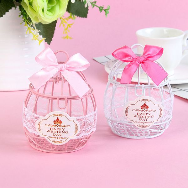 birdcage iron candy box with bowknot european style wedding favor box party gift packaging
birdcage iron candy box with bowknot european style wedding favor box party gift packaging