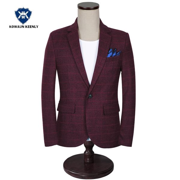 stylish men's casual slim fit one button suit jacket wine red plaid blazer wedding dress gray casual business formal blazer 5xl, White;black
stylish men's casual slim fit one button suit jacket wine red plaid blazer wedding dress gray casual business formal blazer 5xl, White;black