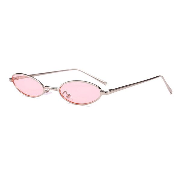 2018 new summer trendy designsunglasses women men small oval fashion metal frame uv protective eyewear glasses culos de, White;black
2018 new summer trendy designsunglasses women men small oval fashion metal frame uv protective eyewear glasses culos de, White;black