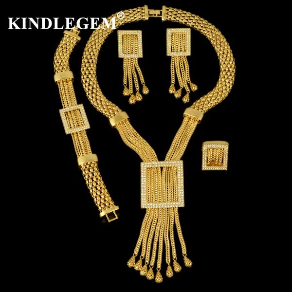 kindlegem 2018 bijoux de mariage de luxe fashion unusual gold color crystal jewelry set dubai african female dress accessories, Slivery;golden
kindlegem 2018 bijoux de mariage de luxe fashion unusual gold color crystal jewelry set dubai african female dress accessories, Slivery;golden