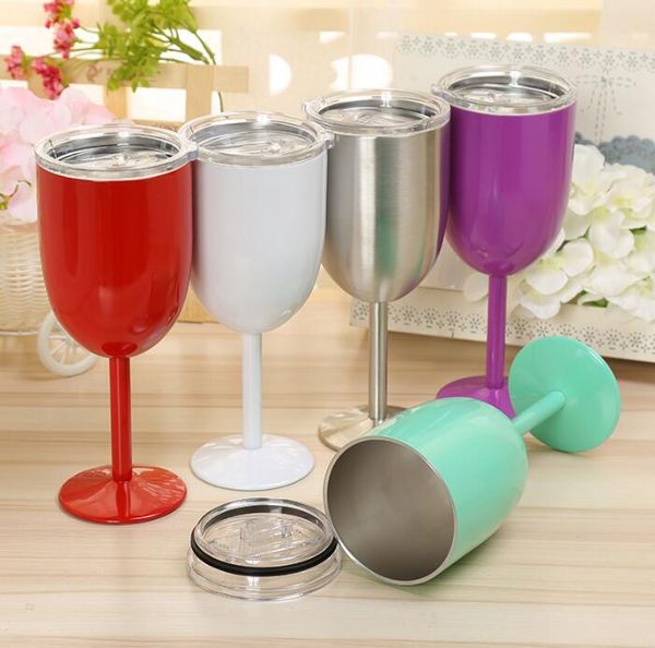 wine glasses 9 colors 10oz stainless steel goblet vacuum double layer thermo cup drinkware wine glasses red wine mugs
wine glasses 9 colors 10oz stainless steel goblet vacuum double layer thermo cup drinkware wine glasses red wine mugs