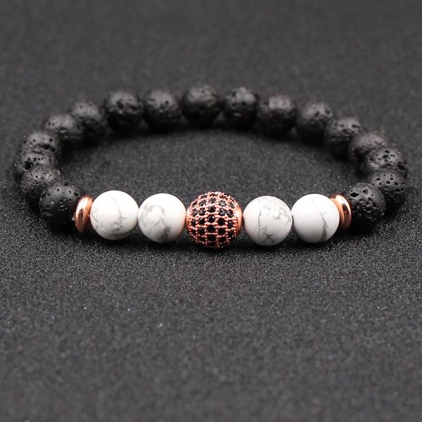 lava charm bracelet micro zircon turquoise stone bead bracelet yoga mens chakra bracelet, Golden;silver
lava charm bracelet micro zircon turquoise stone bead bracelet yoga mens chakra bracelet, Golden;silver