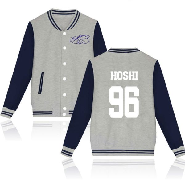 k k- kpop seventeen 17 women hoodies sweatshirts long sleeve slim baseball uniform jacket female college bomber jacket, Black
k k- kpop seventeen 17 women hoodies sweatshirts long sleeve slim baseball uniform jacket female college bomber jacket, Black