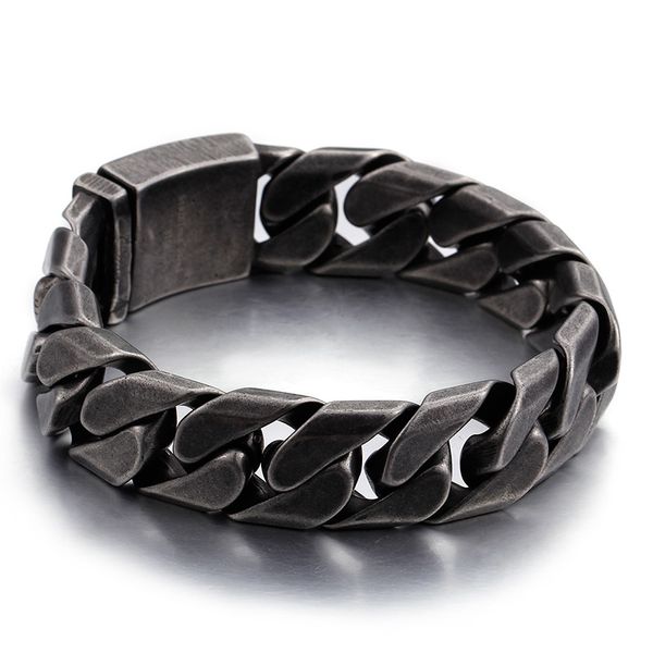 kb76211-bd 22cm (8.65 inch) wide 17mm 316l stainless steel biker cuban curb chain bracelet vintage black xmas gifts for mens
kb76211-bd 22cm (8.65 inch) wide 17mm 316l stainless steel biker cuban curb chain bracelet vintage black xmas gifts for mens