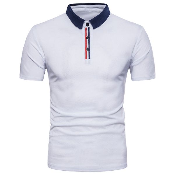 ief.g.s men's new summer fashion patchwork solid color business casual short sleeve striped shirt size european yards, White;black
ief.g.s men's new summer fashion patchwork solid color business casual short sleeve striped shirt size european yards, White;black