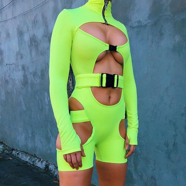 kgfigu women playsuits 2018 fall long sleeve high neck buckle rompers womens jumpsuits cut out overall streetwear clothes, Black;white
kgfigu women playsuits 2018 fall long sleeve high neck buckle rompers womens jumpsuits cut out overall streetwear clothes, Black;white