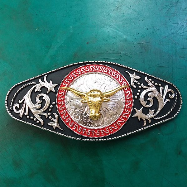 1 pcs golden bull head buckle hebillas cinturon men's western cowboy belt buckle fit 4cm wide belts, Slivery;black
1 pcs golden bull head buckle hebillas cinturon men's western cowboy belt buckle fit 4cm wide belts, Slivery;black