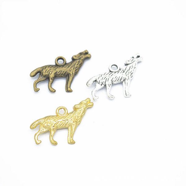 bulk 200 pcs 28*16mm howling wolf charms pendant, wild animal charms, antique silver, antique bronze, gold colors, Bronze;silver
bulk 200 pcs 28*16mm howling wolf charms pendant, wild animal charms, antique silver, antique bronze, gold colors, Bronze;silver