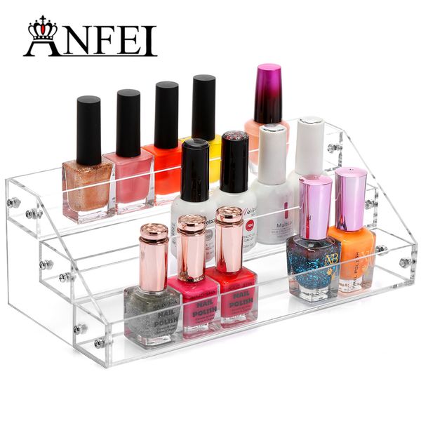 3 layers acrylic nail polish display stand shelf rack makeup organizer boxes cosmetics storage box cosmetic holder organizer
3 layers acrylic nail polish display stand shelf rack makeup organizer boxes cosmetics storage box cosmetic holder organizer