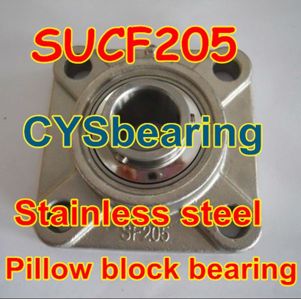 25mm shaft mounted bearings sucf205 stainless steel flange pillow block bearing housing
25mm shaft mounted bearings sucf205 stainless steel flange pillow block bearing housing