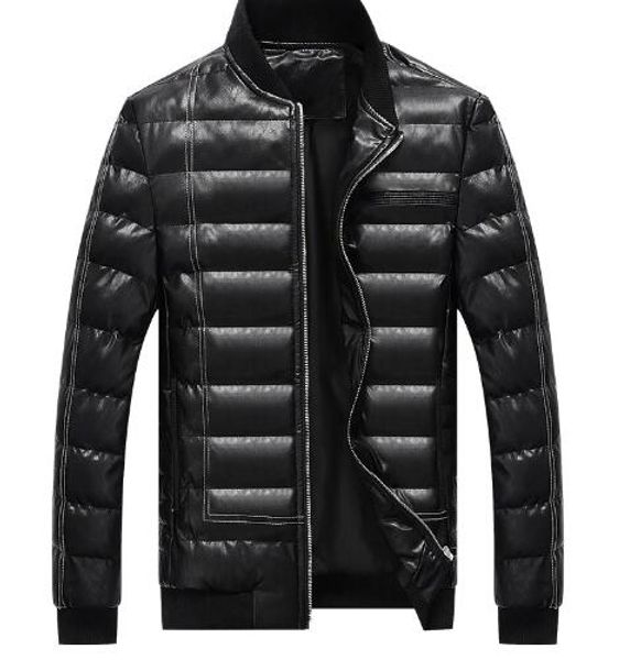 winter new men's youth cotton jacket slim cotton thick casual jackets coat leather clothing, Black;brown
winter new men's youth cotton jacket slim cotton thick casual jackets coat leather clothing, Black;brown