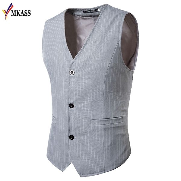men's vests mkass dress striped for men slim fit suit vest male waistcoat casual sleeveless formal business jacket, Black;white
men's vests mkass dress striped for men slim fit suit vest male waistcoat casual sleeveless formal business jacket, Black;white