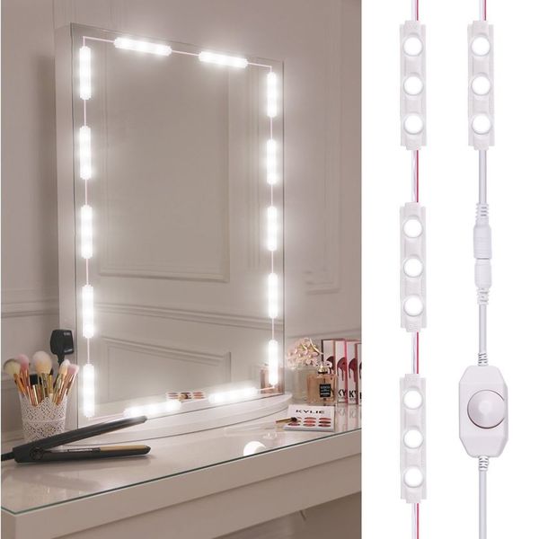 viugreum makeup mirror lights dimmable 60leds led vanity light kits 10ft 1200lm daylight white 6000k waterproof diy module lights with switc
viugreum makeup mirror lights dimmable 60leds led vanity light kits 10ft 1200lm daylight white 6000k waterproof diy module lights with switc