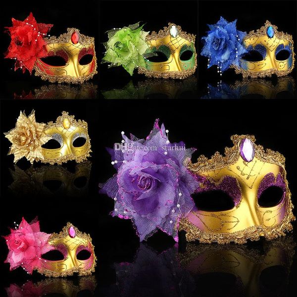 masquerade masks venetian face mask fashion rose bead chain crystal party decoration halloween christmas gift wx9-77
masquerade masks venetian face mask fashion rose bead chain crystal party decoration halloween christmas gift wx9-77