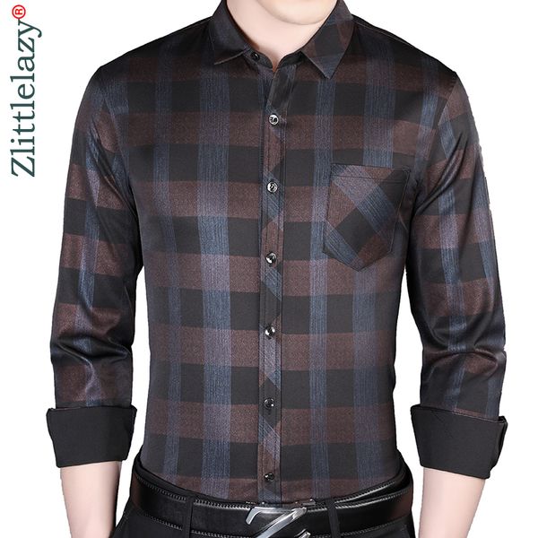 2018 social long sleeve plaid designer shirts men slim fit fashions package men's shirt man dress jersey casual clothing 36742, White;black
2018 social long sleeve plaid designer shirts men slim fit fashions package men's shirt man dress jersey casual clothing 36742, White;black