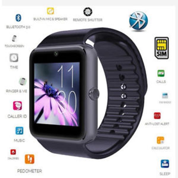 Bluetooth Smart Watch GT08 с металлическим ремешком с сенсорным экраном шагомер поддержка TF S
Bluetooth Smart Watch GT08 с металлическим ремешком с сенсорным экраном шагомер поддержка TF S