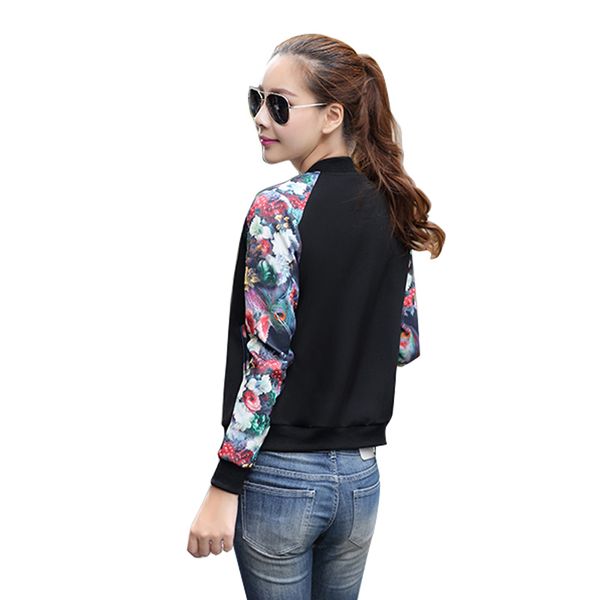 Slim Women Jacket Female Tops Flower Print Girl Outerwear Casual Baseball Sweatshirt Button Thin Bomber Long Sleeves Coat Jackets
Slim Women Jacket Female Tops Flower Print Girl Outerwear Casual Baseball Sweatshirt Button Thin Bomber Long Sleeves Coat Jackets
