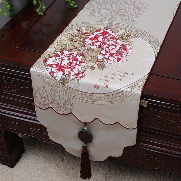 flower jade thicken chinese silk brocade table runner high end dinner party decoration table mat high density table cloth rectangle 230x33
flower jade thicken chinese silk brocade table runner high end dinner party decoration table mat high density table cloth rectangle 230x33
