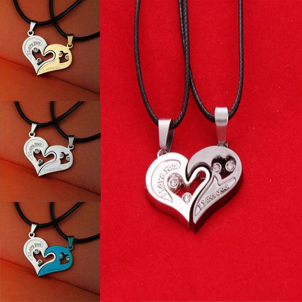 lnrrabc fashion 1 pc women men charming i love you heart shape pendant necklace for lovers couples jewelry, Silver
lnrrabc fashion 1 pc women men charming i love you heart shape pendant necklace for lovers couples jewelry, Silver