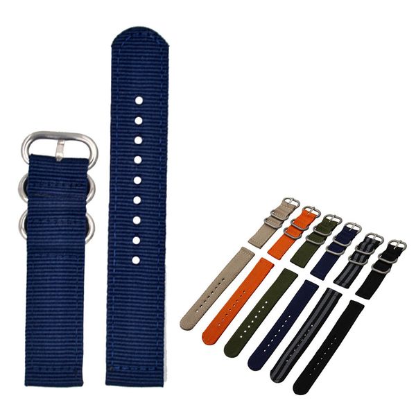 watchband nylon wristband 24mm nylon wrist watch band strap alloy buckle for watch stainless steel buckle, Black;brown
watchband nylon wristband 24mm nylon wrist watch band strap alloy buckle for watch stainless steel buckle, Black;brown