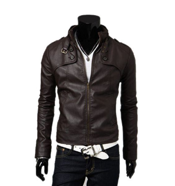 mrmt 2018 brand men's jacket collar collar leather jacket men's locomotive pu leather casual short, Black;brown
mrmt 2018 brand men's jacket collar collar leather jacket men's locomotive pu leather casual short, Black;brown