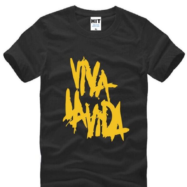rock coldplay viva la vida printed t shirts men summer style short sleeve o-neck cotton men's t-shirt rock music tee shirt homme, White;black
rock coldplay viva la vida printed t shirts men summer style short sleeve o-neck cotton men's t-shirt rock music tee shirt homme, White;black