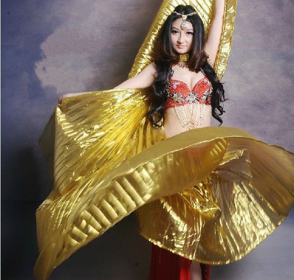 women egyptian belly dance isis wings of gold in the sale of 10 color wholesale, Black;red
women egyptian belly dance isis wings of gold in the sale of 10 color wholesale, Black;red