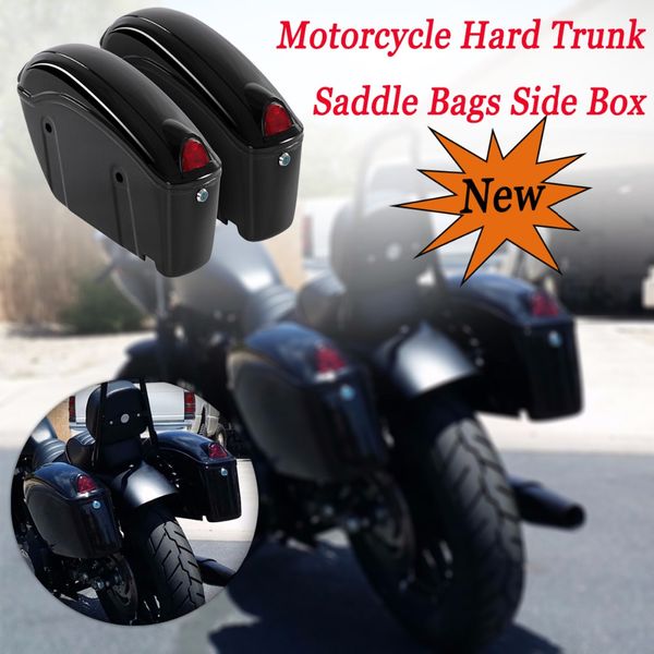 1 pair 26l black motorcycle hard trunk saddlebags sade case abs hard saddle bags side box fit most cruiser
1 pair 26l black motorcycle hard trunk saddlebags sade case abs hard saddle bags side box fit most cruiser