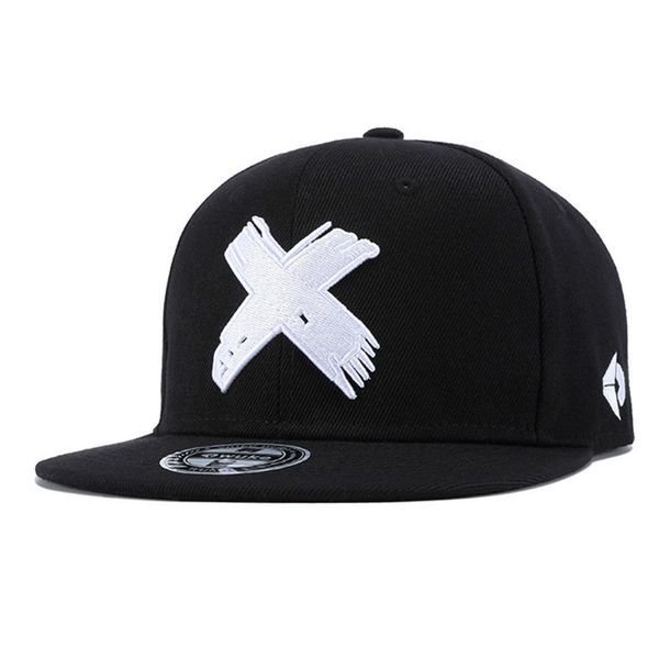 Мода Мужчины Прохладный Вышивка Большой Крест Плоские Поля Хип-Хоп Шляпа Твердые 
Мода Мужчины Прохладный Вышивка Большой Крест Плоские Поля Хип-Хоп Шляпа Твердые
