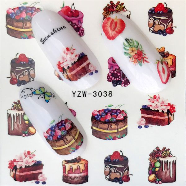 fwc summer fruit strawberry cherry cake ice cream nail art water transfer sticker decor slider decal manicure, Black
fwc summer fruit strawberry cherry cake ice cream nail art water transfer sticker decor slider decal manicure, Black