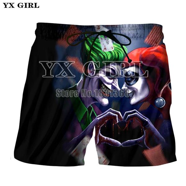 yx girl 2018 new quinn & joker love men/women funny shorts print 3d shorts beach plus size s-5xl drop shipping, White;black
yx girl 2018 new quinn & joker love men/women funny shorts print 3d shorts beach plus size s-5xl drop shipping, White;black