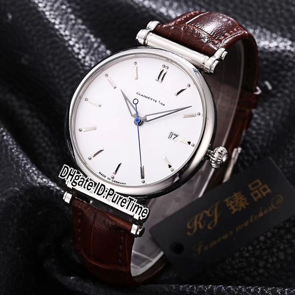 new 40mm saxony 215.026 steel case silver dial date miyota 8215 atuomatic mens watch black leather strap lang germany sports watches 3, Slivery;brown
new 40mm saxony 215.026 steel case silver dial date miyota 8215 atuomatic mens watch black leather strap lang germany sports watches 3, Slivery;brown