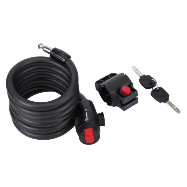 new 1.2m anti theft bike lock steel wire safebicycle mtb mountain road bicycle lock with 2 keys 1 holder
new 1.2m anti theft bike lock steel wire safebicycle mtb mountain road bicycle lock with 2 keys 1 holder