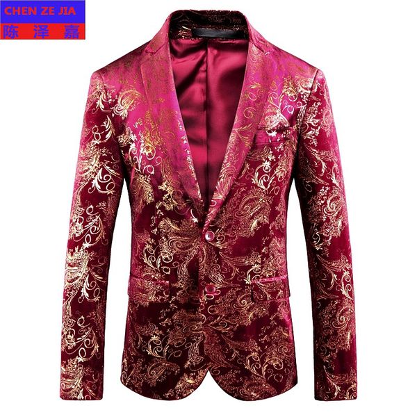 new arrival fashion red jacquard high grade bronzing suit blazer men tide single breasted casual mens plus size m-2xl 3xl 4xl5xl, White;black
new arrival fashion red jacquard high grade bronzing suit blazer men tide single breasted casual mens plus size m-2xl 3xl 4xl5xl, White;black
