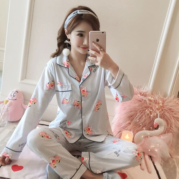 2018 new womens silk pajamas autumn pyjamas set long sleeve sleepwear girl pajamas suit loungewear casual homewear, Blue;gray
2018 new womens silk pajamas autumn pyjamas set long sleeve sleepwear girl pajamas suit loungewear casual homewear, Blue;gray