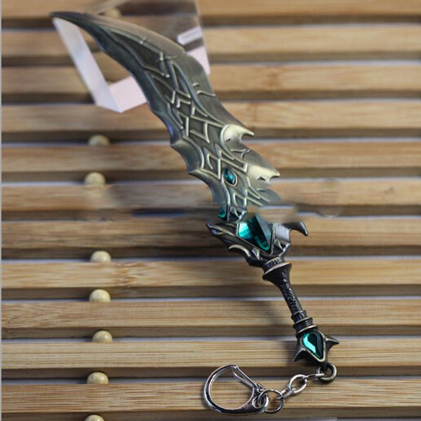 10pcs/lot lol game pendant key chain alloy weapon keychains key ring size 3.5*17cm blister package 76g/pc, Silver
10pcs/lot lol game pendant key chain alloy weapon keychains key ring size 3.5*17cm blister package 76g/pc, Silver