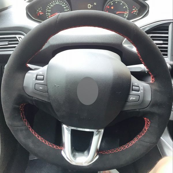 black suede diy hand-stitched car steering wheel cover for peugeot 208 peugeot 2008
black suede diy hand-stitched car steering wheel cover for peugeot 208 peugeot 2008