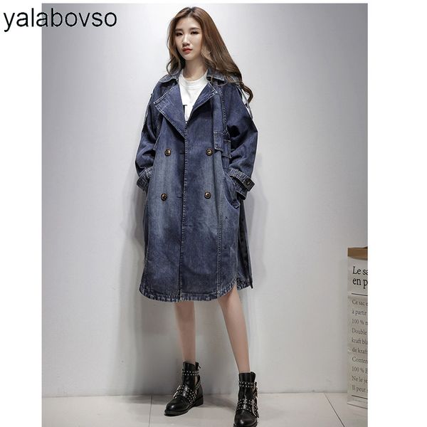 autumn double breasted denim blue color windcoat 5xl loose wide-waisted pocket patchwork fashion loose coat for woman a0gz20, Tan;black
autumn double breasted denim blue color windcoat 5xl loose wide-waisted pocket patchwork fashion loose coat for woman a0gz20, Tan;black