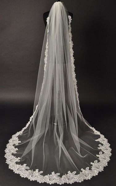 beautiful wedding veils lace princess white ivory custom made 3 meters wedding hair accessories, Black
beautiful wedding veils lace princess white ivory custom made 3 meters wedding hair accessories, Black