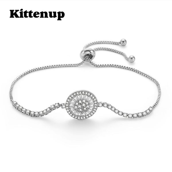 kittenup trendy round crystal bracelets for women silver color classic bracelet & bangle geometric simple jewelry accessories, Black
kittenup trendy round crystal bracelets for women silver color classic bracelet & bangle geometric simple jewelry accessories, Black