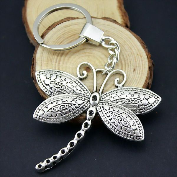 6 pieces key chain women key rings couple keychain for keys dragonfly 60x58mm, Slivery;golden
6 pieces key chain women key rings couple keychain for keys dragonfly 60x58mm, Slivery;golden